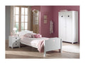 Artvivrestore - Lit 90x200cm avec Sommier Chevet Armoire 2P 13616VWCP