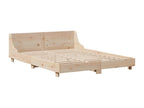 Cadre de lit sans matelas 120x200 cm bois de pin massif 90822KGAP