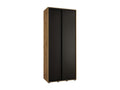 ARMOIRE Calmetop 1 À PORTES COULISSANTES 235.2/120/45 2 portes Calmetop/Noir/Noir 65932THIV