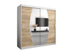 Armoire Calmetop À Portes Coulissantes 200/200/62 2 portes Blanc/Calmetop 93230DOMJ