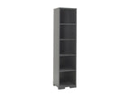 Calmetop - Bibliothèque 5 Niveaux Anthracite 70910JBHG