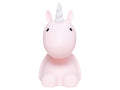 Veilleuse Licorne LED Rose 17 cm 30077WFCD
