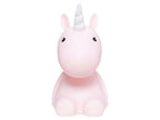 Veilleuse Licorne LED Rose 17 cm 30077WFCD