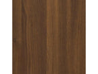 Armoire de bain Chêne marron 30x30x183.5 Bois d'ingénierie 57092XFCF