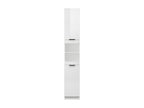 Armoire de salle de bain blanc brillant 32x34x188.5 cm 36783JSPK
