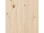Banc de jardin 201,5 cm bois massif de pin 08862WOAP