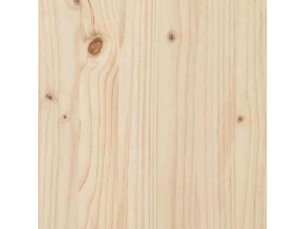 Banc de jardin 201,5 cm bois massif de pin 08862WOAP