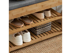 Étagère à Chaussures avec tiroirs Latéraux Banquette Siège pour chausser FSR47-N 00596HBGG