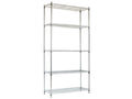 Etagère en métal avec 5 étagères réglables 182.8x91.4x91.4x35.5cm 400Kg O91 27408IEBA