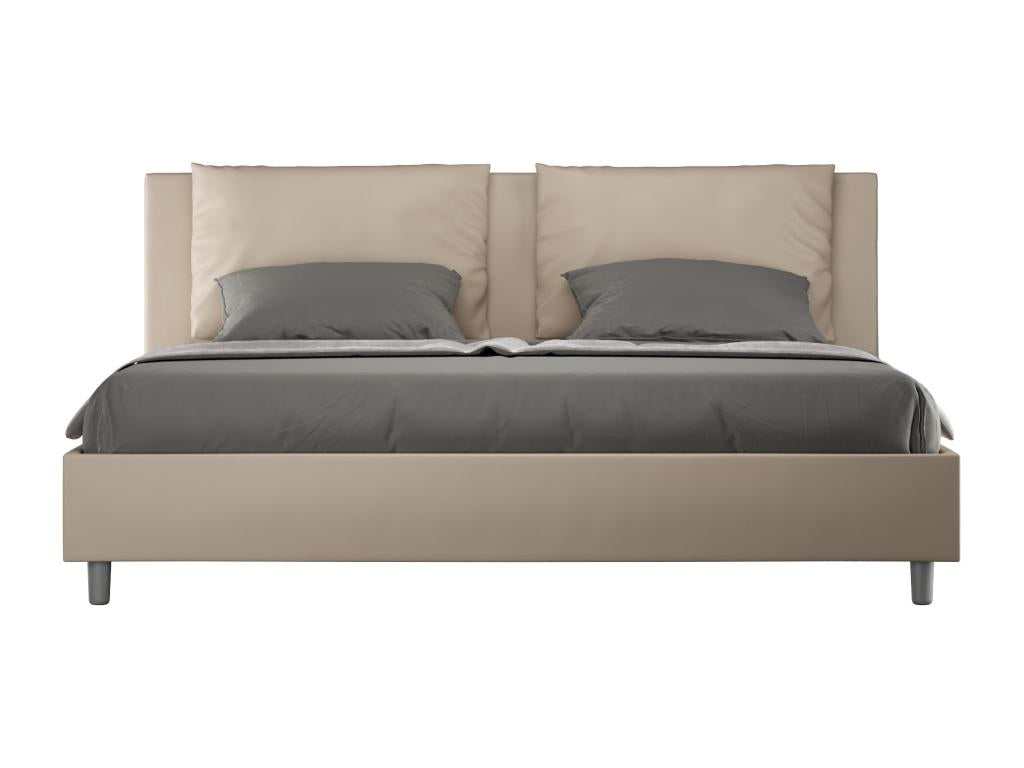 Lit Artvivrestore taille coffre rembourré 200x200 similicuir Artvivrestore 22736BNMT