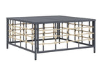 Salon de jardin 5 pcs avec coussins anthracite résine tressée 13043PDKO