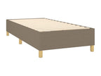 Lit à sommier tapissier avec matelas Artvivrestore 90x200 cm Tissu 16358QMFN