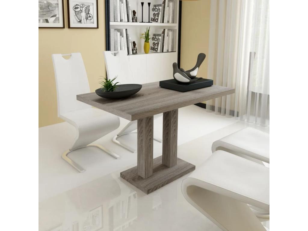 Table de salle à manger Nidchicshop Aspect chêne 26060AIMM