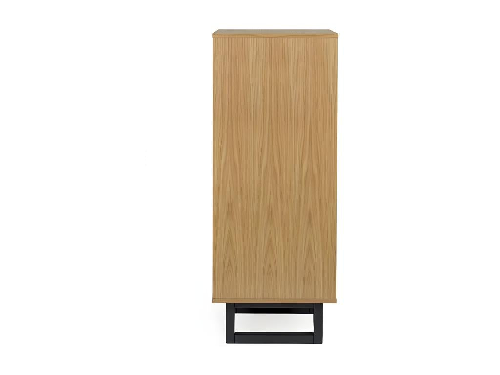 Chiffonnier 5 Tiroirs Diamants Calmetop 123cm Naturel 56690HHJF