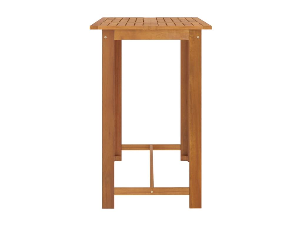 Ensemble de bar de jardin avec coussins 7 pièces Marron 07339IPJC