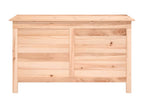 Boîte à coussins d'extérieur 99x50x56,5 cm bois de sapin massif 42265MRJA