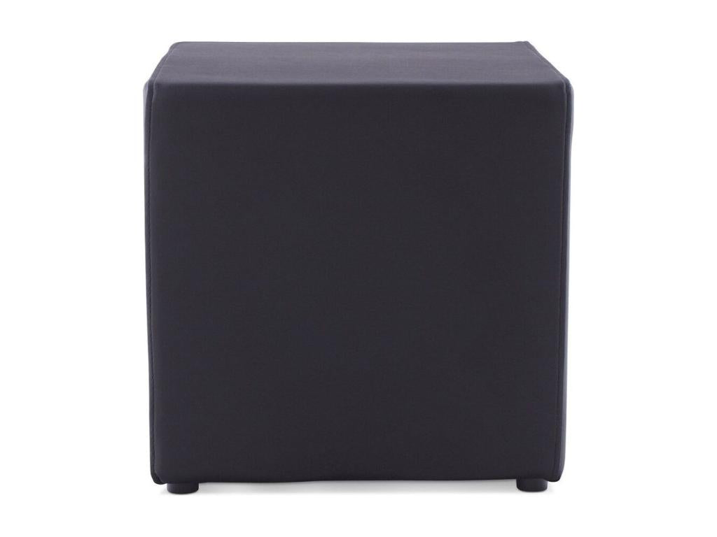 Pouf Carré Design Artvivrestore 41cm Noir 53558BRWQ