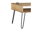 Meuble télé tv bois marron 110x35x45 cm 2502133 68486ZRXM
