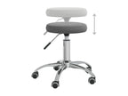 Chaise de salle à manger Gris foncé Velours 6 70989PEDT