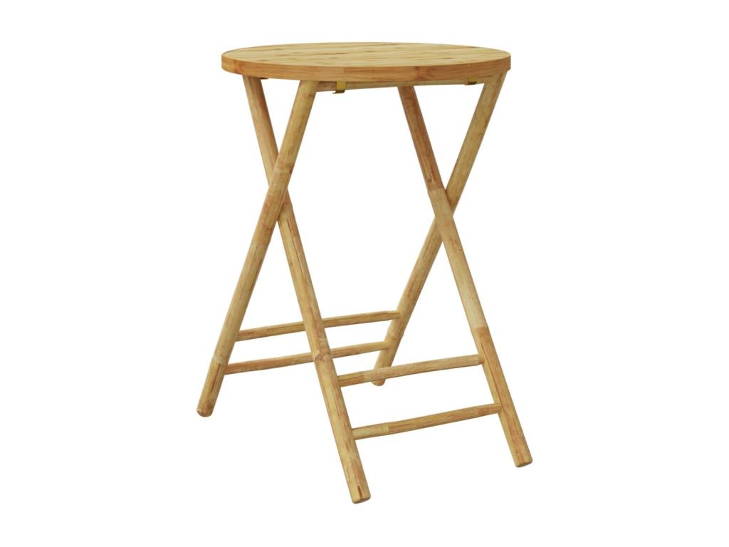 Table de jardin pliable 55x75 cm Artvivrestore 97041JVPL