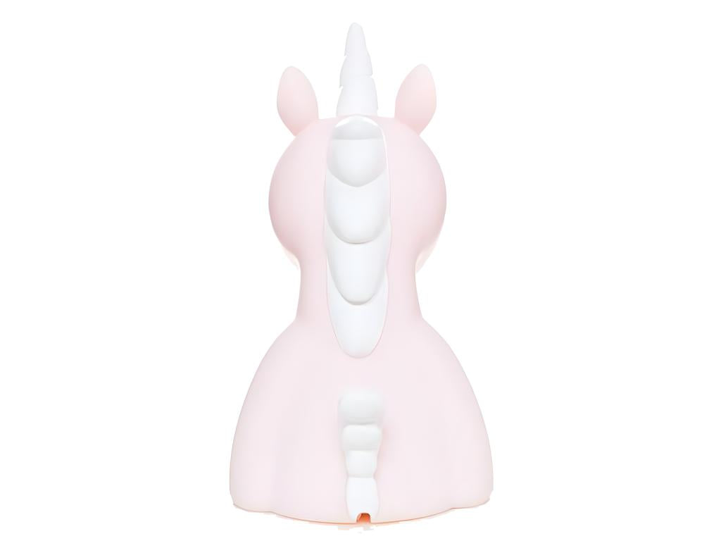 Veilleuse Licorne LED Rose 17 cm 30077WFCD