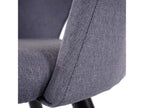 Chaise de salle à manger Artvivrestore-D73 lot de 2 gris foncé 25819NHZF