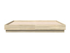 Cadre de lit chêne Artvivrestore 180x200 cm bois d'ingénierie 94082ZDUJ