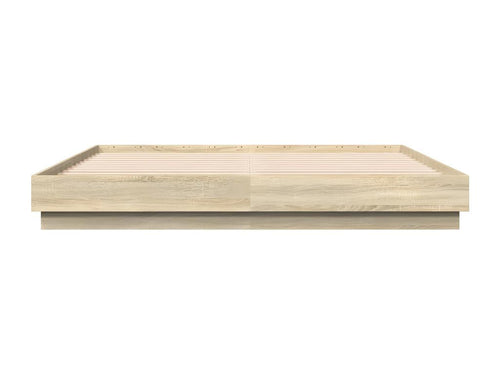 Cadre de lit chêne Artvivrestore 180x200 cm bois d'ingénierie 94082ZDUJ