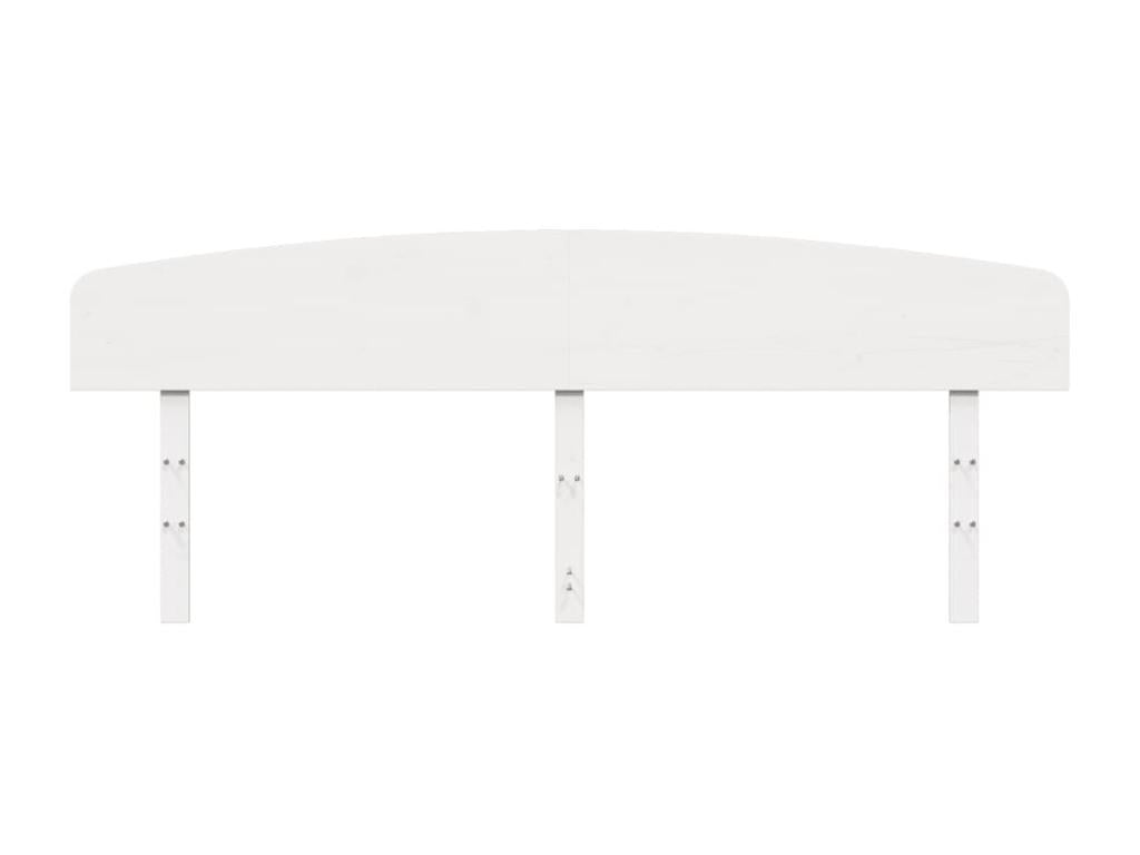 Tête de lit blanc 180 cm bois massif de pin 99155OVNX