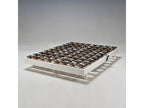 Ensemble 2 sommiers relaxation électrique Artvivrestore 80x200 2 matelas mémoire de forme / Blanc 21434CGAG