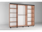 Armoire de chambre à 2 ou 3 portes coulissantes bois Artvivrestore or Artvivrestore - 4 tailles-Largeur 200 cm 32306OWQW