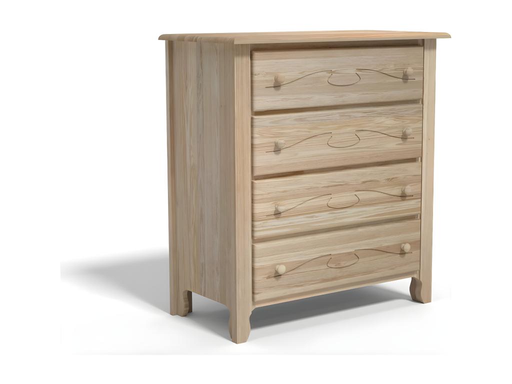 grande commode avec gravure Artvivrestore - bois naturel 69042TMLM