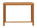 Ensemble de bar de jardin avec coussins 7 pièces Marron 07339IPJC