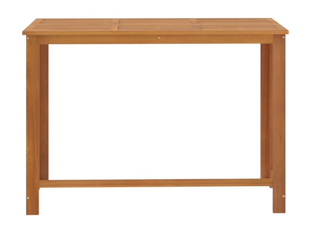 Ensemble de bar de jardin avec coussins 7 pièces Marron 07339IPJC