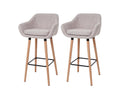 Lot de 2 tabourets tissu 53x37x99 cm TDB04029 14274HEKZ