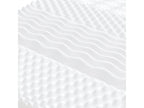 Lit de jour avec gigogne et matelas gris foncé 80x200cm velours 98485UQSI