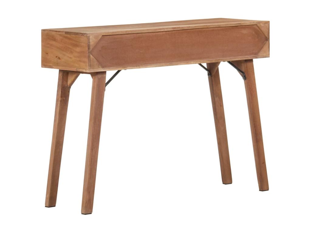 Table console 100x35x76 cm Bois de manguier massif 14239RYVI