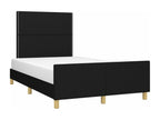 Cadre de lit sans matelas noir 120x190 cm tissu 33101FAHO