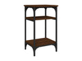 Table d'appoint Chêne marron 35x30x60 cm Bois d'ingénierie 21218QZNN