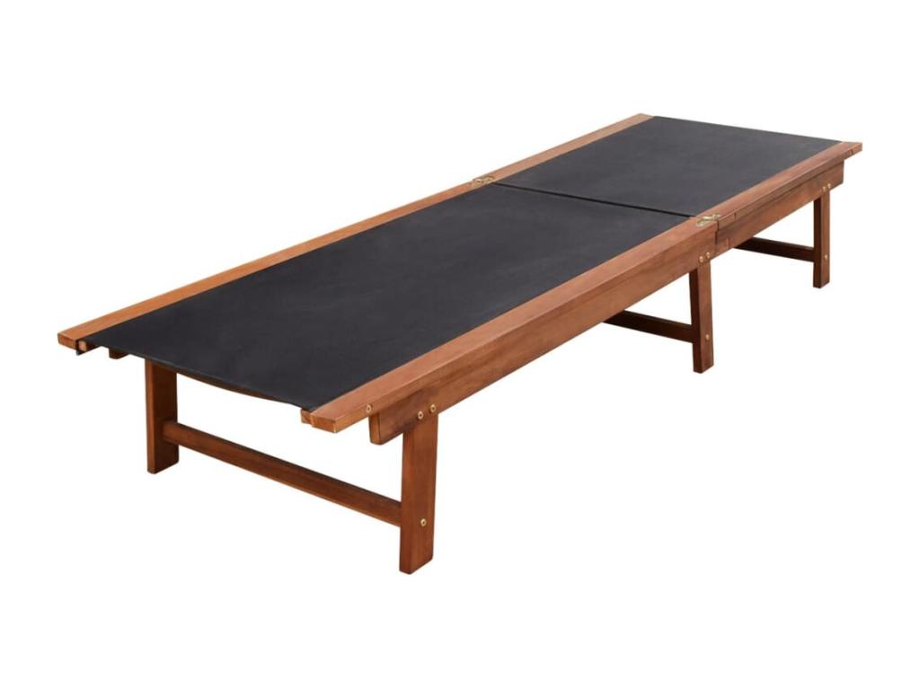 Lot de 2 transats bois marron 200x66x34 cm 02 0012144 78727JYIA