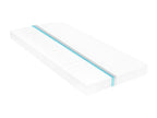 Lit avec matelas 90x200 Blanc Bois de pin massif 12 61059LUCJ