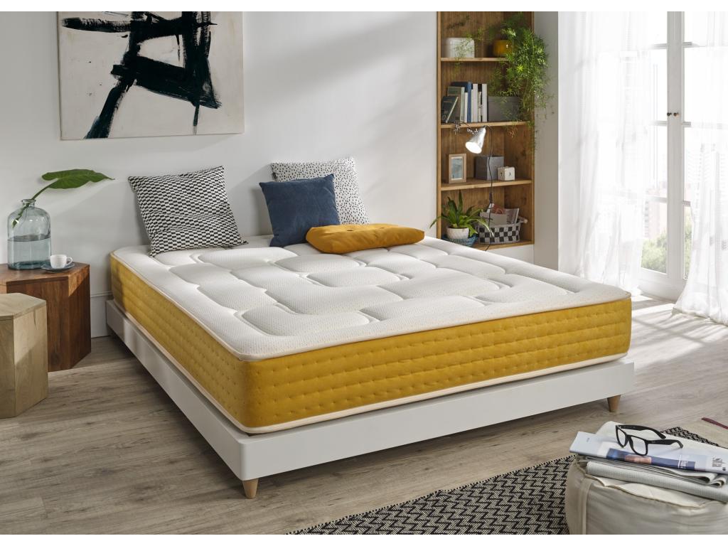 Matelas Artvivrestore 140x200 Luxe Artvivrestore Or H30 Fermeté Moyenne - Haute 38224CRMC