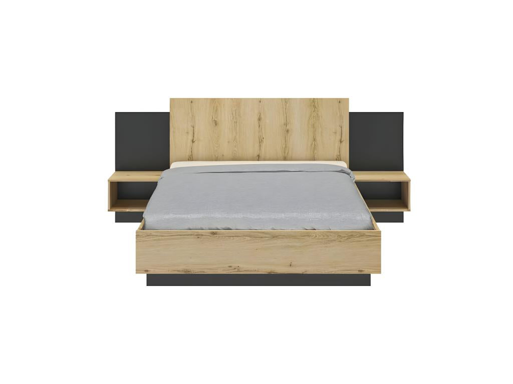 Chambre Adulte Complète 140x200 N 1- Calmetop 19585QFAU