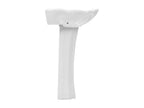 Lavabo autoportant avec socle blanc 58x51x20 cm 02 0002570 10573ZKIH