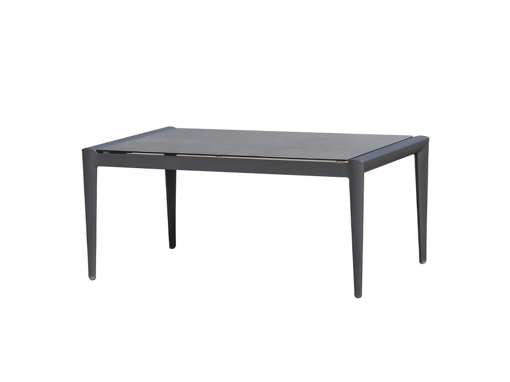 Table de jardin plateau verre trempé pour 6 convives - Artvivrestore 78801EQJT