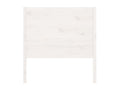 Tête de lit Blanc 81x4x100 cm Bois massif de pin 46871BVVD