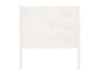 Tête de lit Blanc 81x4x100 cm Bois massif de pin 46871BVVD