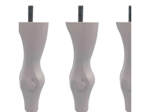 4 pieds Calmetop XV bois blanc 15 cm 38301XJNR