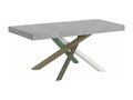 Table extensible 90x130/234 cm Nidchicshop Premium Gris Béton cadre 4/A 25287MOSQ