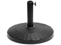 Pied de parasol droit Calmetop noir - Calmetop 05716GWQH